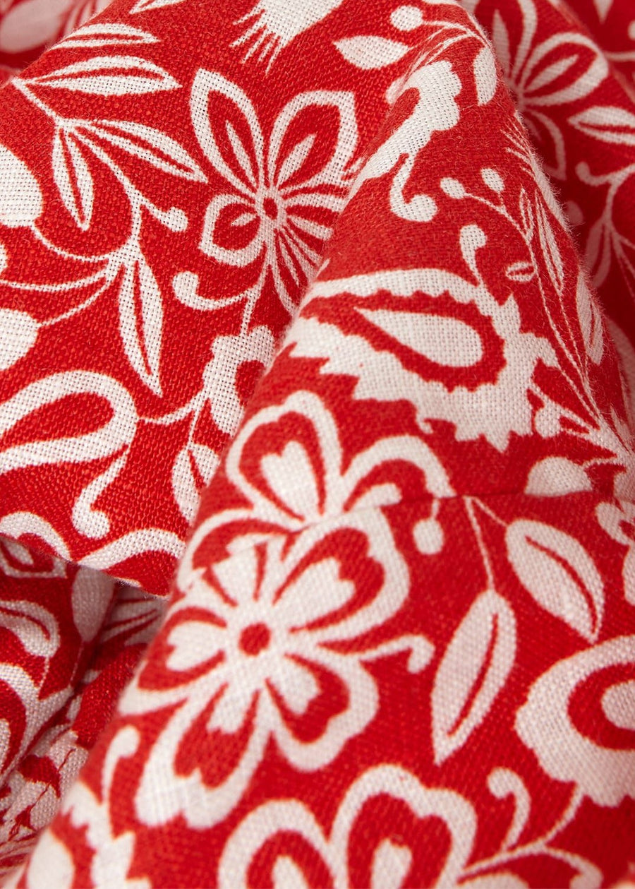 Tabitha Dress 0223/5805/9094l00 Clay-Red-Ivory