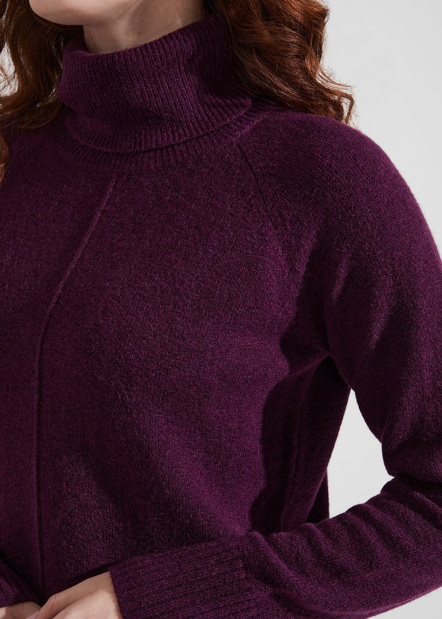 Aretha Jumper 0223/9089/9845l00 Maroon-Purple