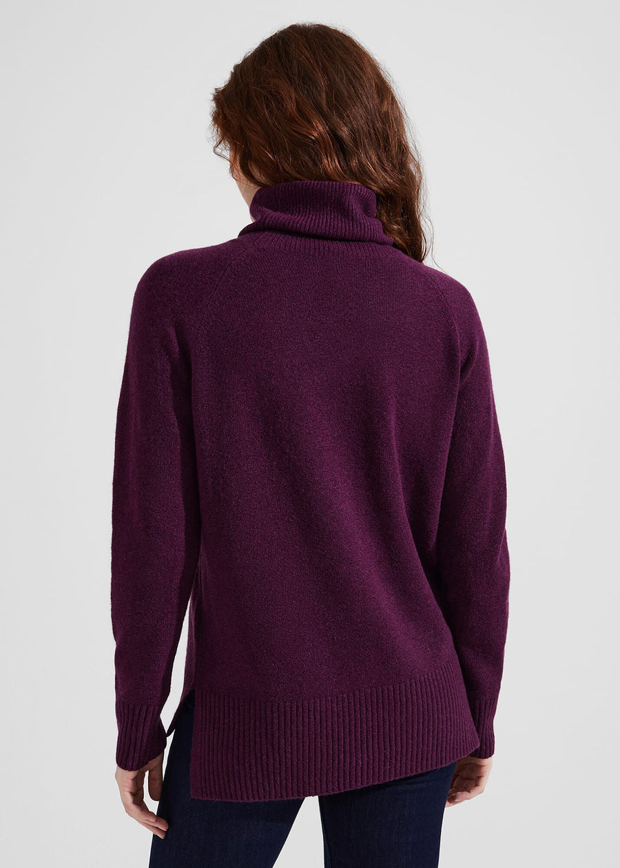 Aretha Jumper 0223/9089/9845l00 Maroon-Purple