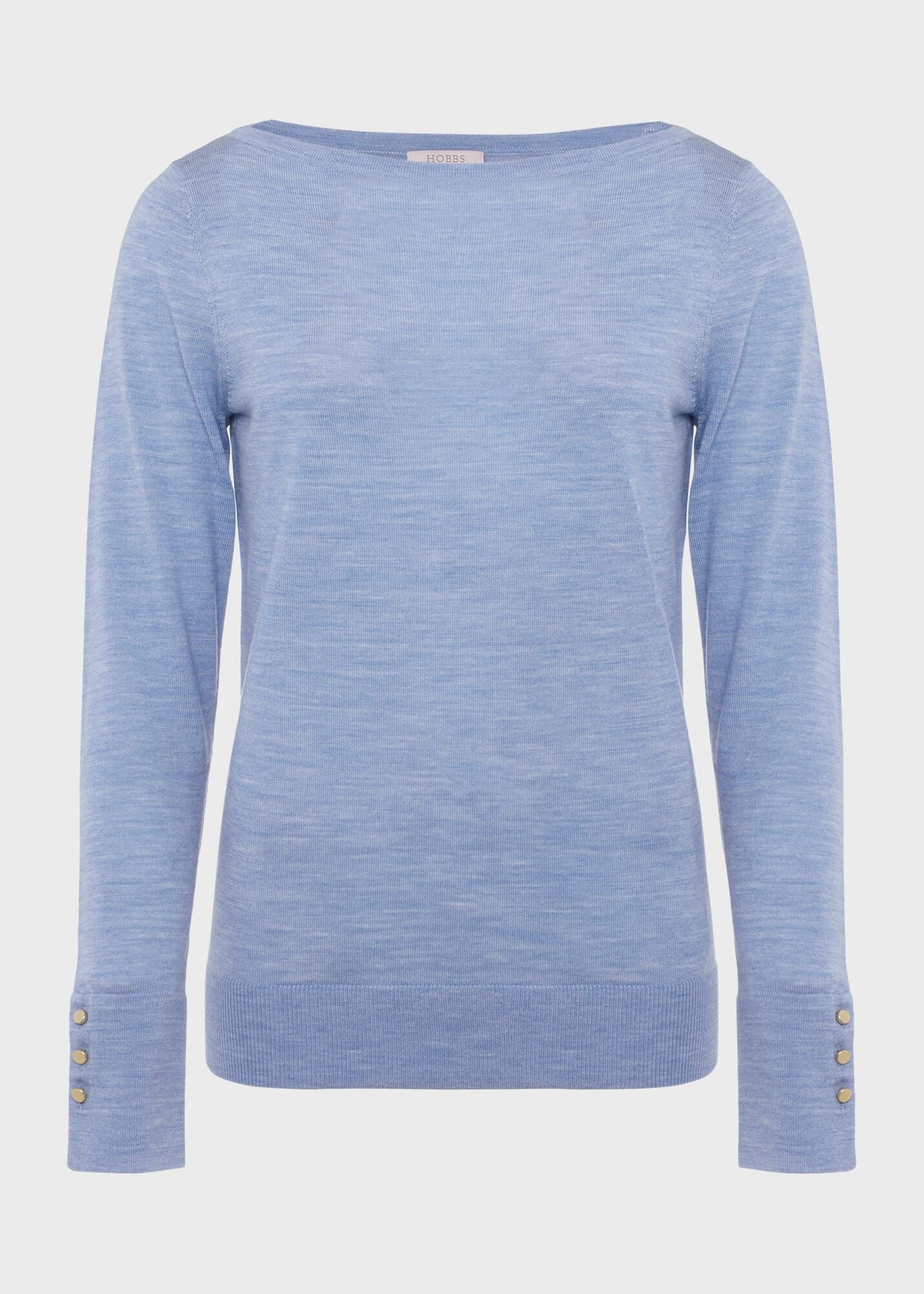 Perla Jumper 0223/9403/1049l00 Mid-Shade-Blue