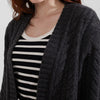 Axelle Cable Cardigan 0223/9432/3072l00 Charcoal