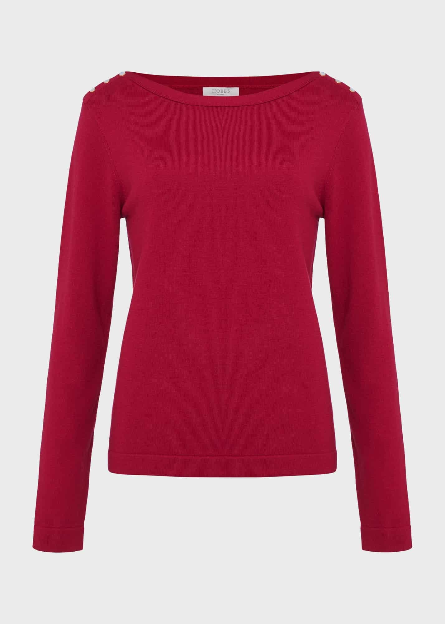 Petula Sweater 0223/9450/3072l00 Berry-Red