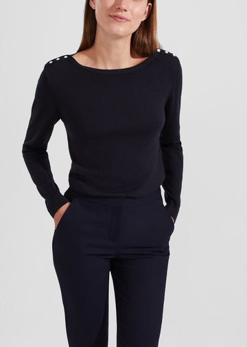 Petula Sweater 0223/9450/3072l00 Hobbs-Navy