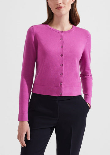 Michelle Cardigan 0223/9795/1144l00 Violet-Pink