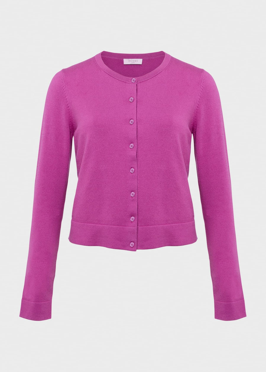 Michelle Cardigan 0223/9795/1144l00 Violet-Pink