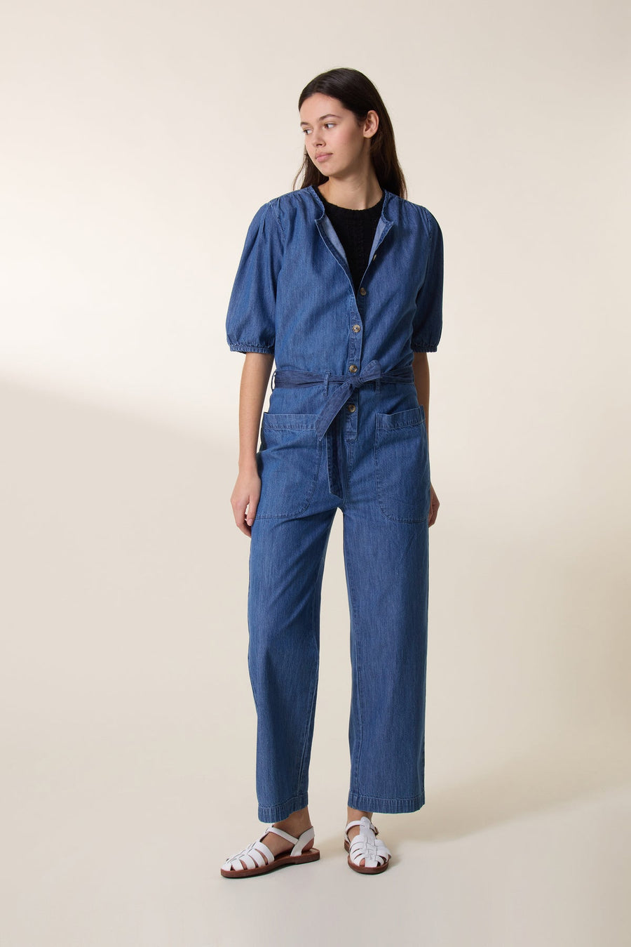 Denim Jumpsuit O Odylle Tcd01 Dnm Blue