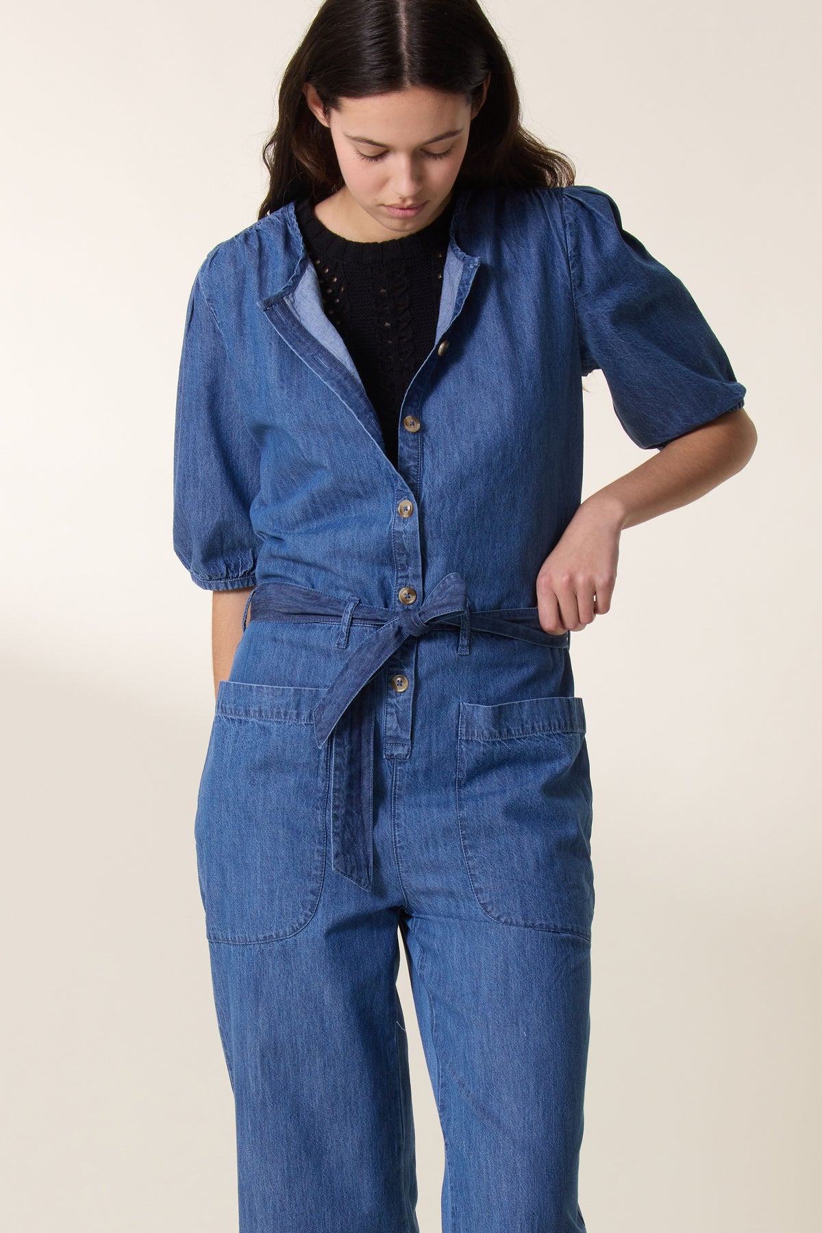 Denim Jumpsuit O Odylle Tcd01 Dnm Blue