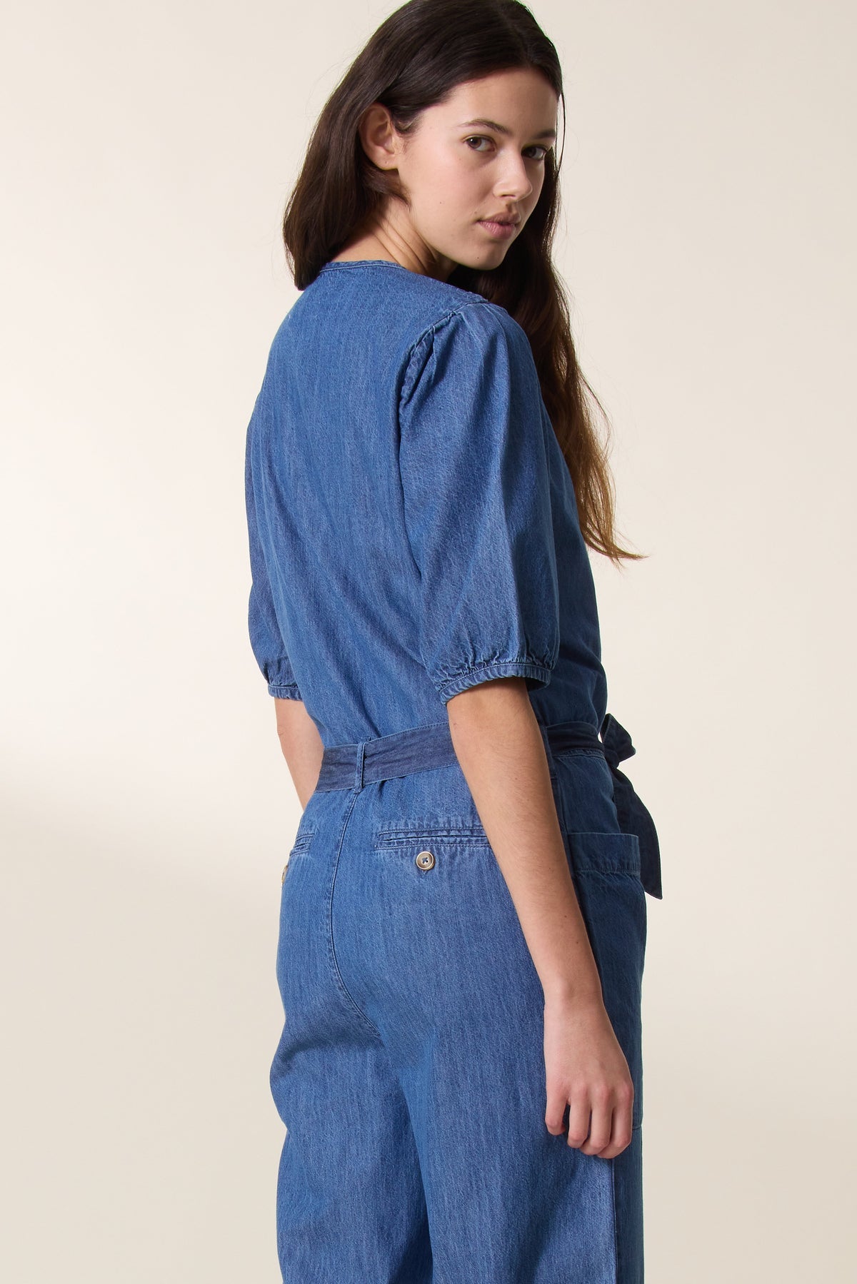 Denim Jumpsuit O Odylle Tcd01 Dnm Blue