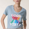 Tshirt Tizia Jc0 Tizia Jc05 Vibes Sky