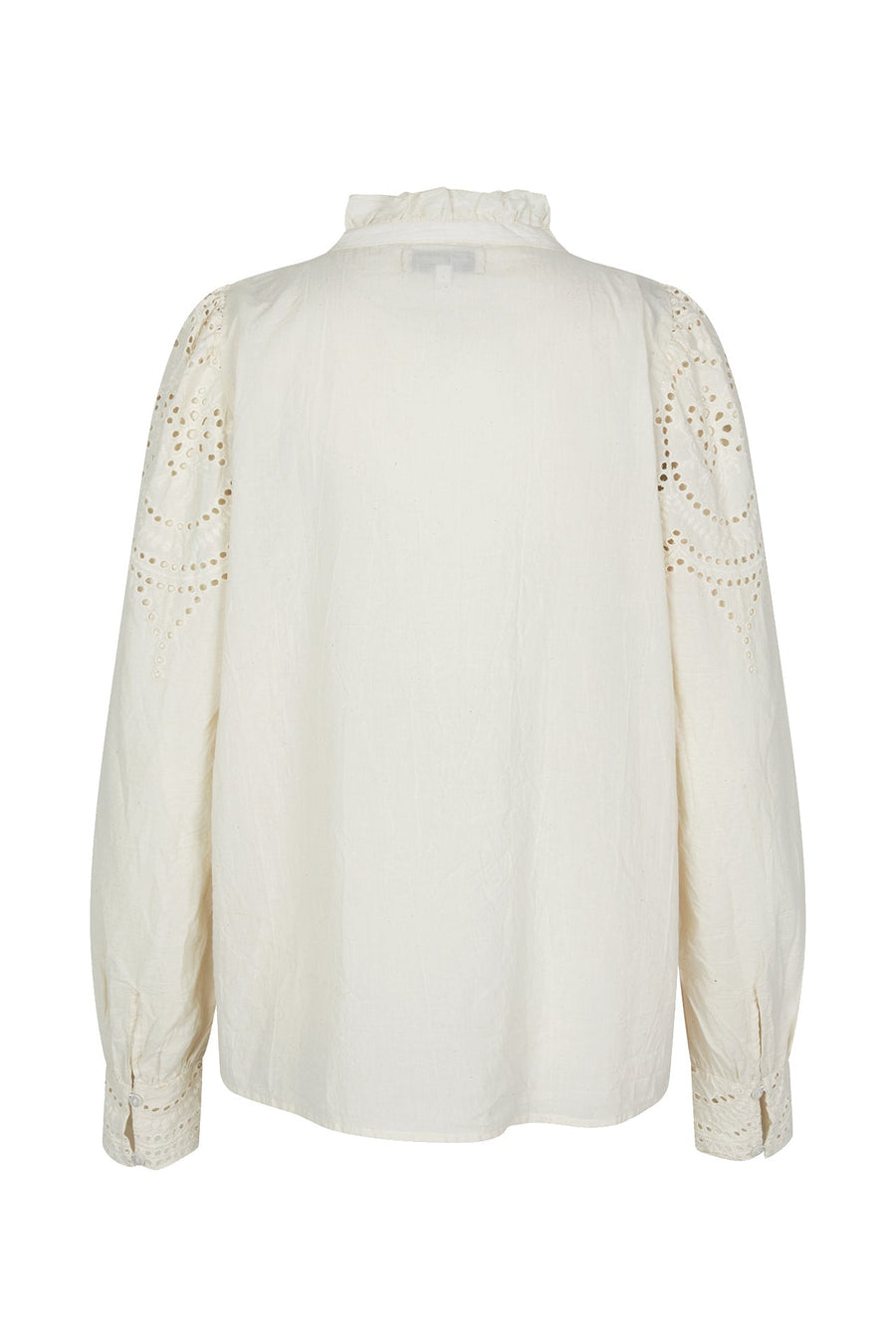 Blouse 24446 10 Lulall Shirt Ls Creme