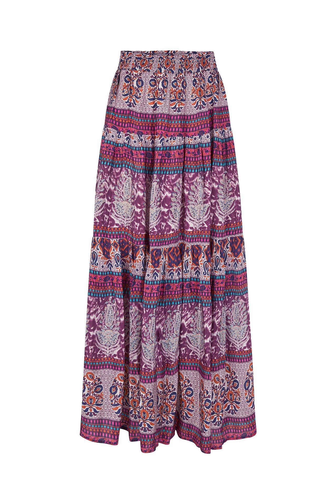 Skirt Sunsetll Maxi Sk Flower-Print