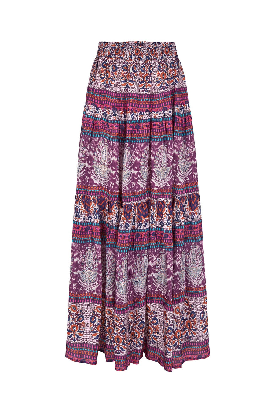 Skirt Sunsetll Maxi Sk Flower-Print