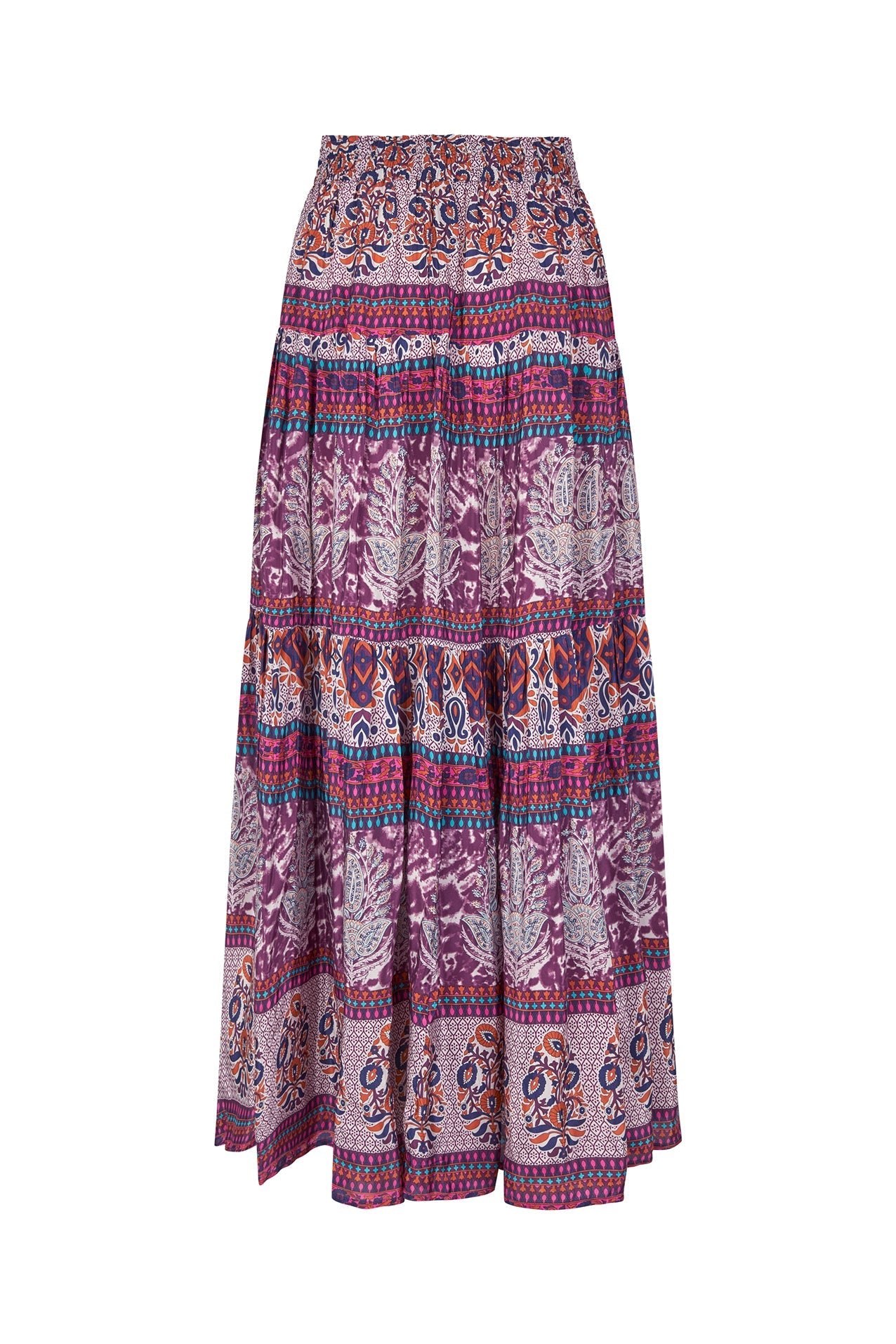 Skirt Sunsetll Maxi Sk Flower-Print