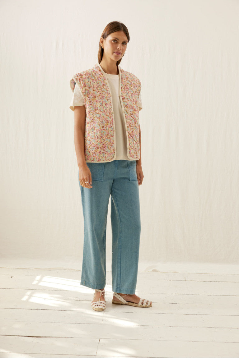 Reversible Jacket Neliana Patch-Sweet-Pastel