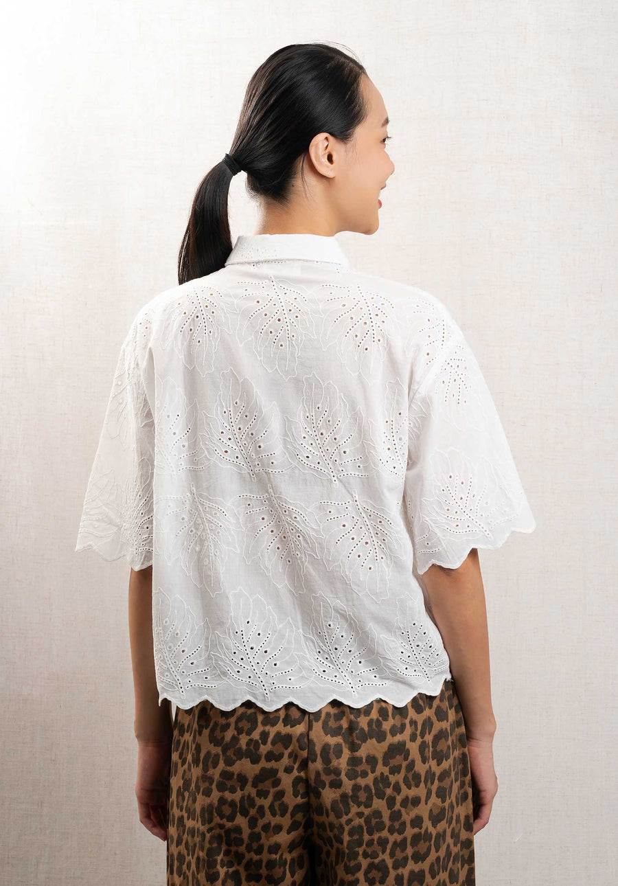 Blouse Sc3037 White