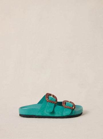 Sandal Cora Suede Agave