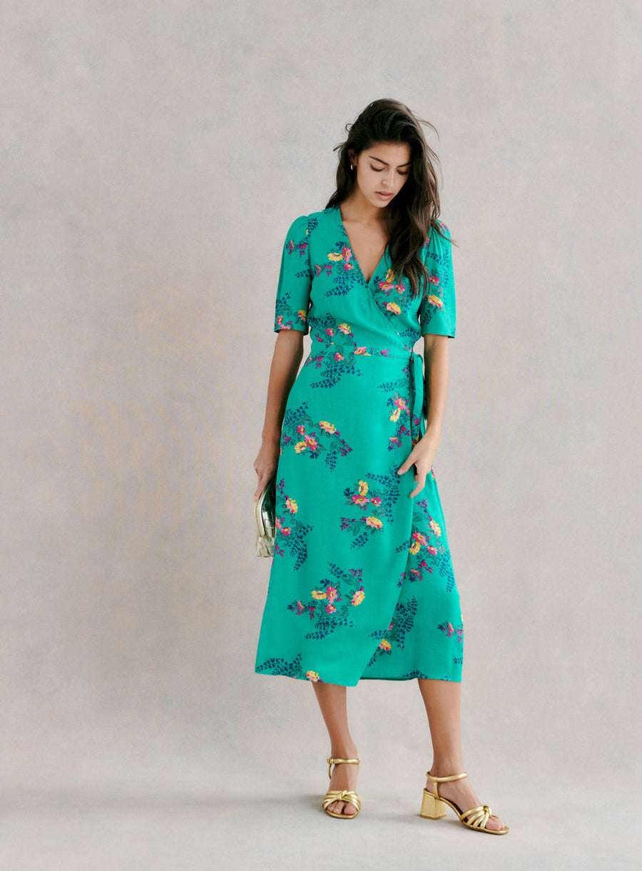 Dress Rio Flo Rio Flower Jade