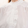 Blouse 828 Emb White