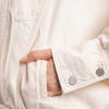 Jacket Bron Canvas Creme