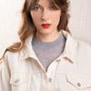 Jacket Bron Canvas Creme
