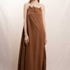 Dress L8731 Brown