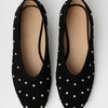 Ballerina Cor Coralie Suede Noir
