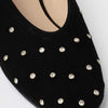 Ballerina Cor Coralie Suede Noir