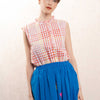 Blouse T1481 Tank Beige