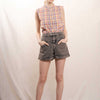 Denim Shorts P120 Dark-Grey
