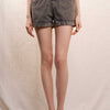 Denim Shorts P120 Dark-Grey