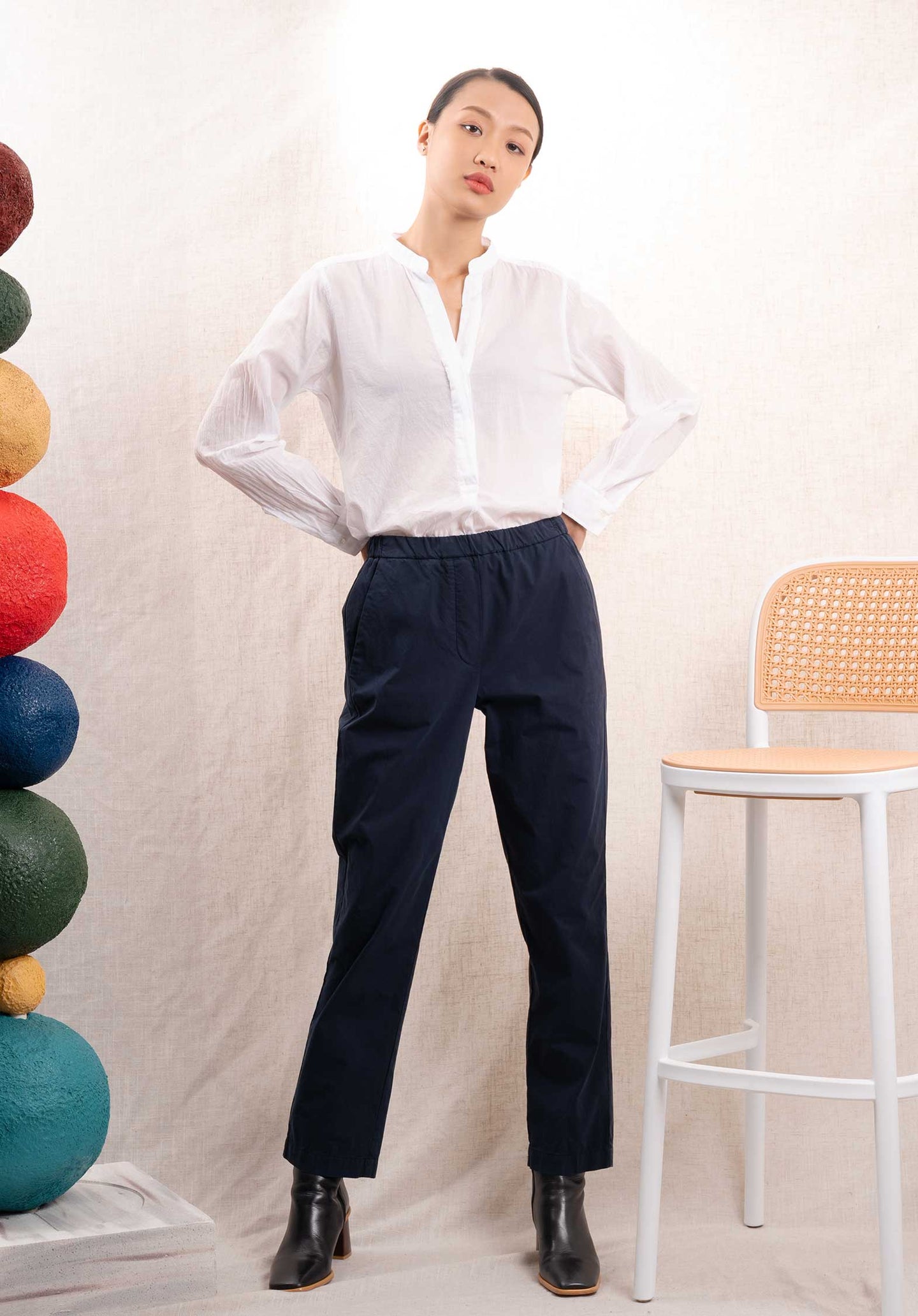 Pants Pili Bbpj602 33-Midnight