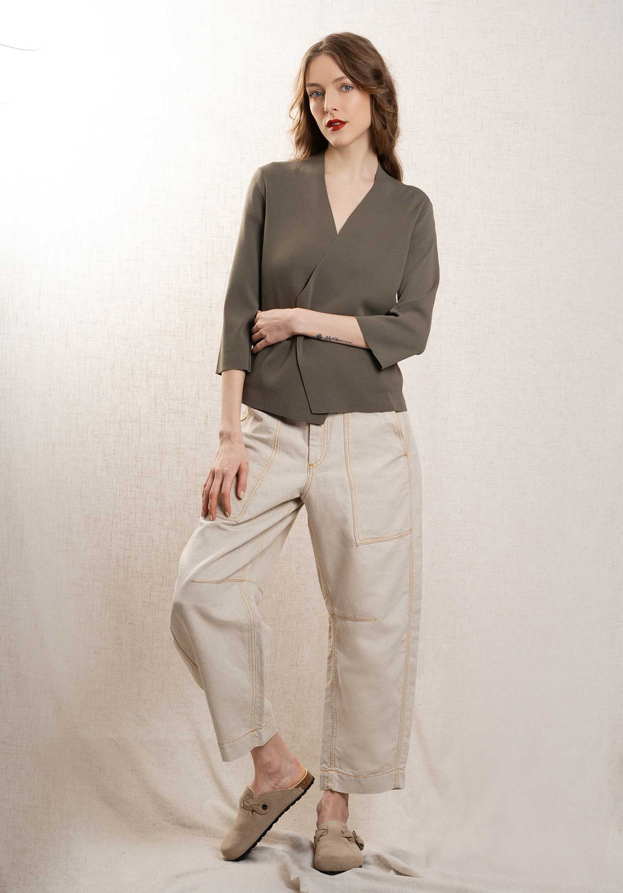 Jacket Janel Vert-Kaki