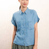 Shirt F11252 Bleu-Jean