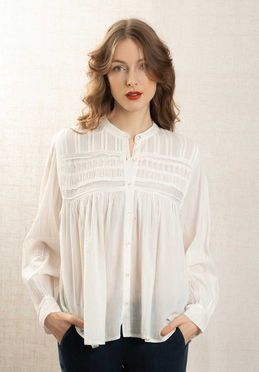 Blouse Evie 85096 Blanc