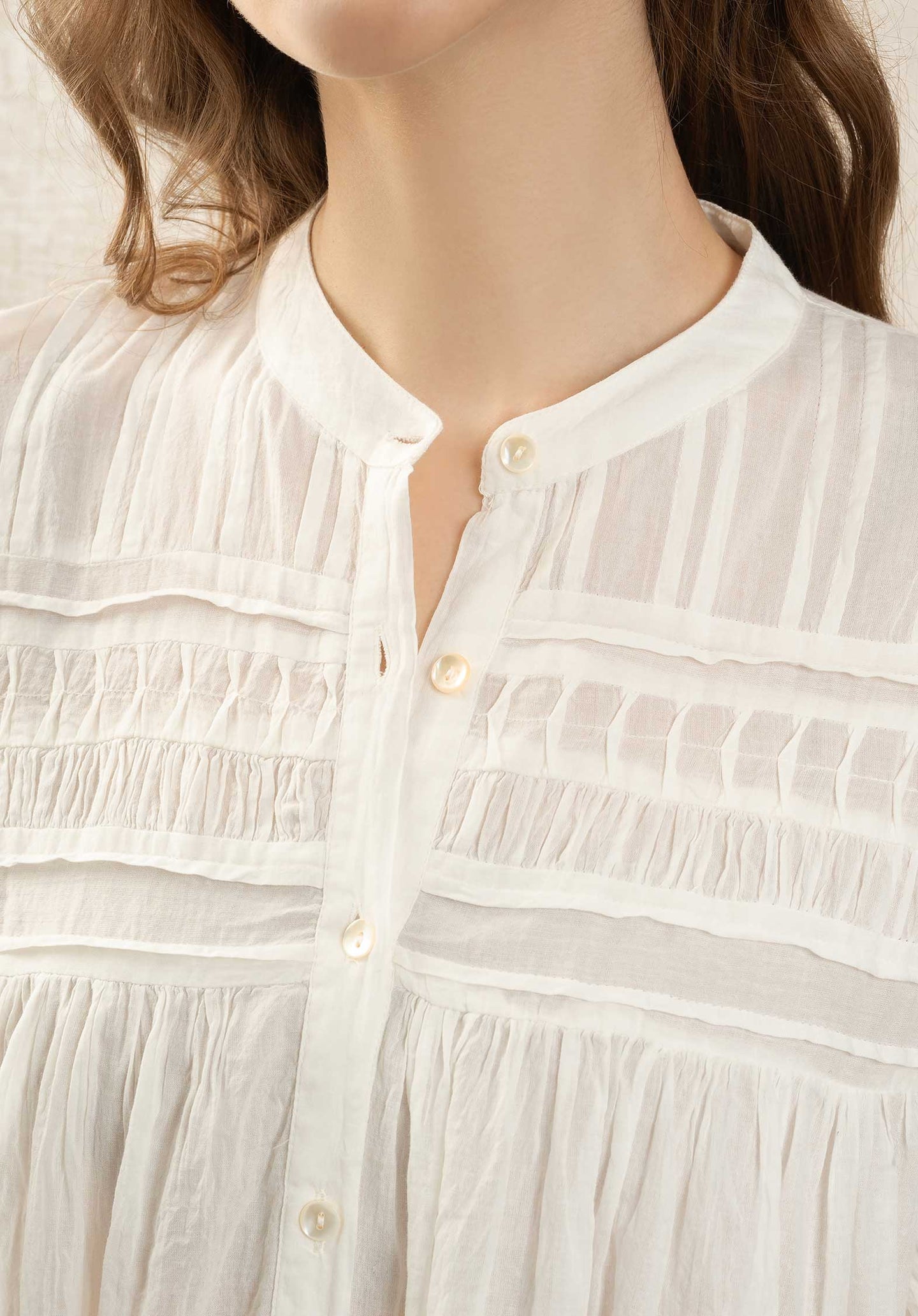 Blouse Evie 85096 Blanc