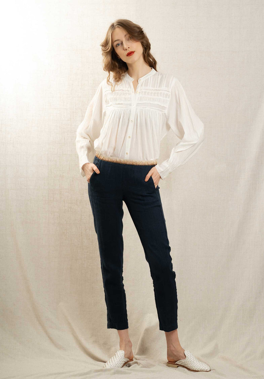Blouse Evie 85096 Blanc