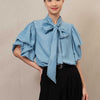 Blouse Fk25 Cowboy-Clair-Bleu