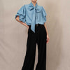 Blouse Fk25 Cowboy-Clair-Bleu
