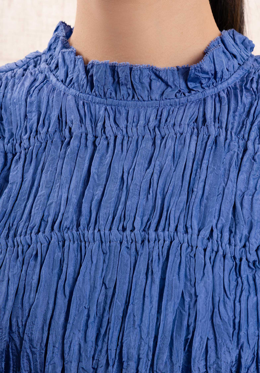 Blouse Siya Silk Tank T Ss24-128 Blue