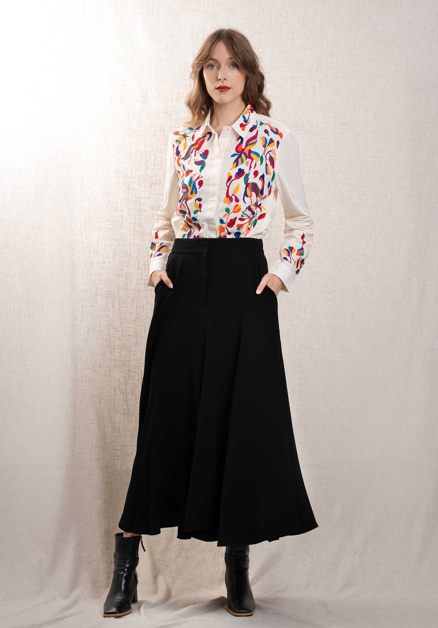 Skirt Picchio Skirt Nero