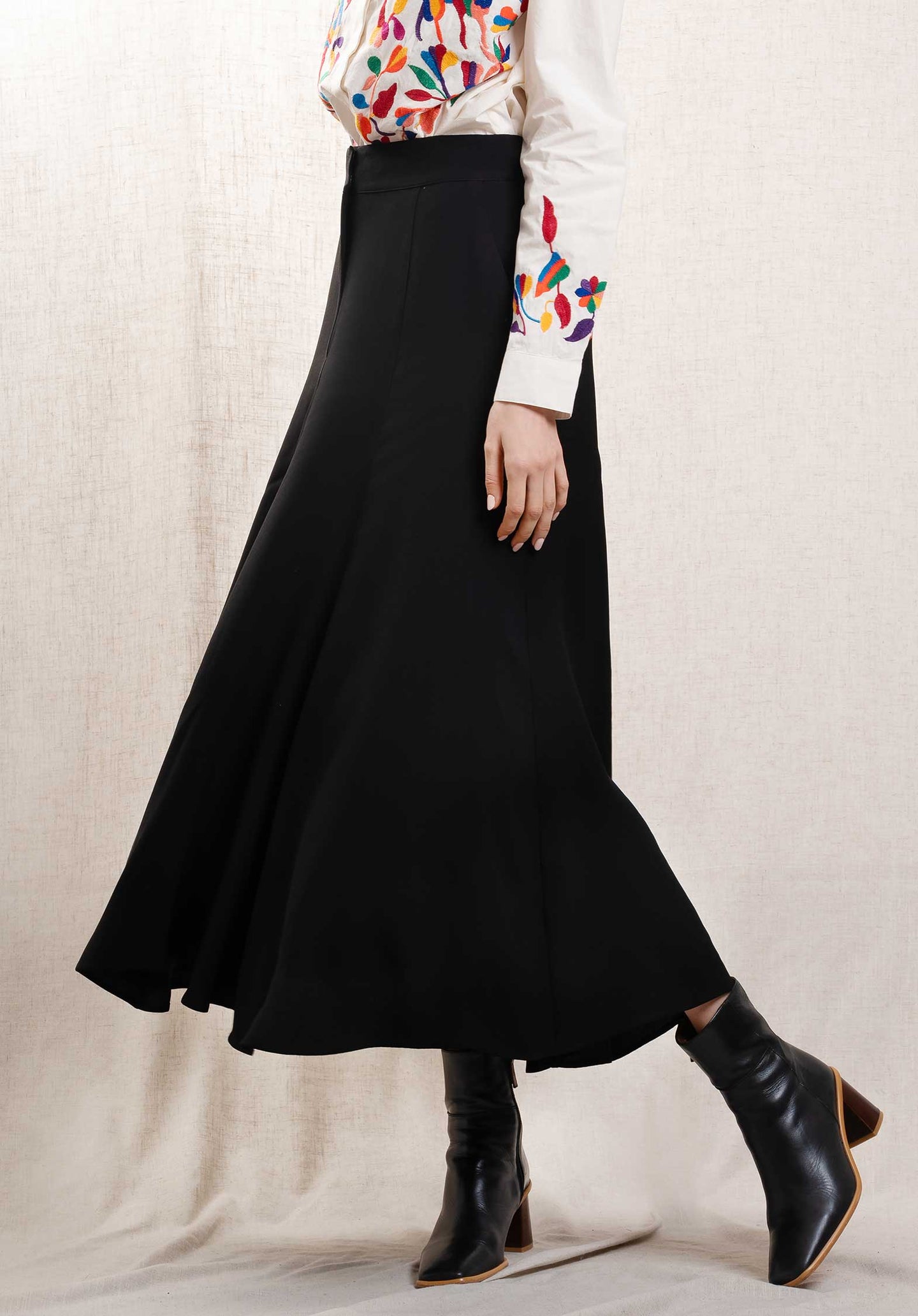 Skirt Picchio Skirt Nero