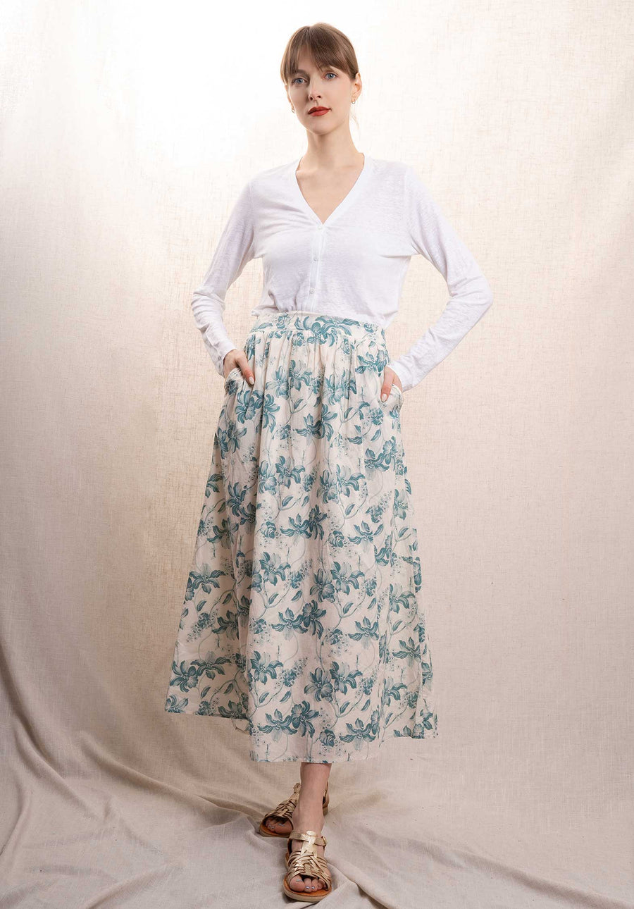 Skirt Raquel-if Iris-Blue