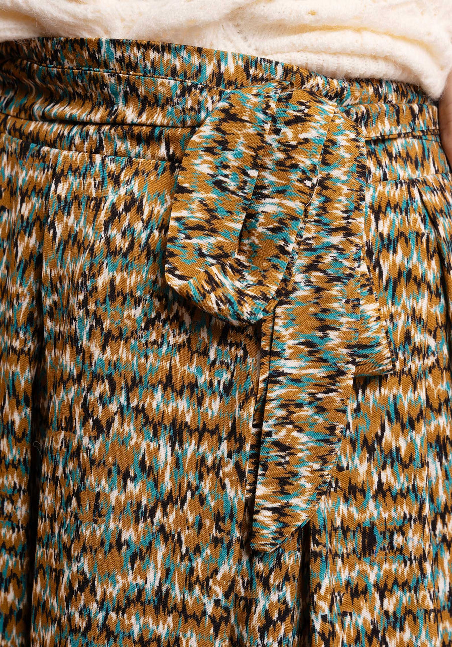 Skirt Basil Brown-Multi