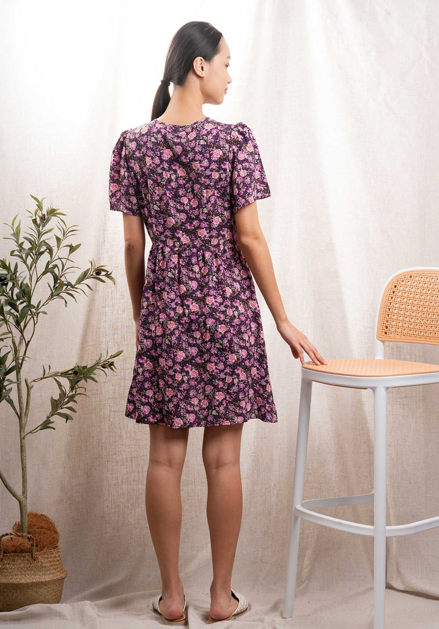 Dress Ancolie Asd91099 Purple