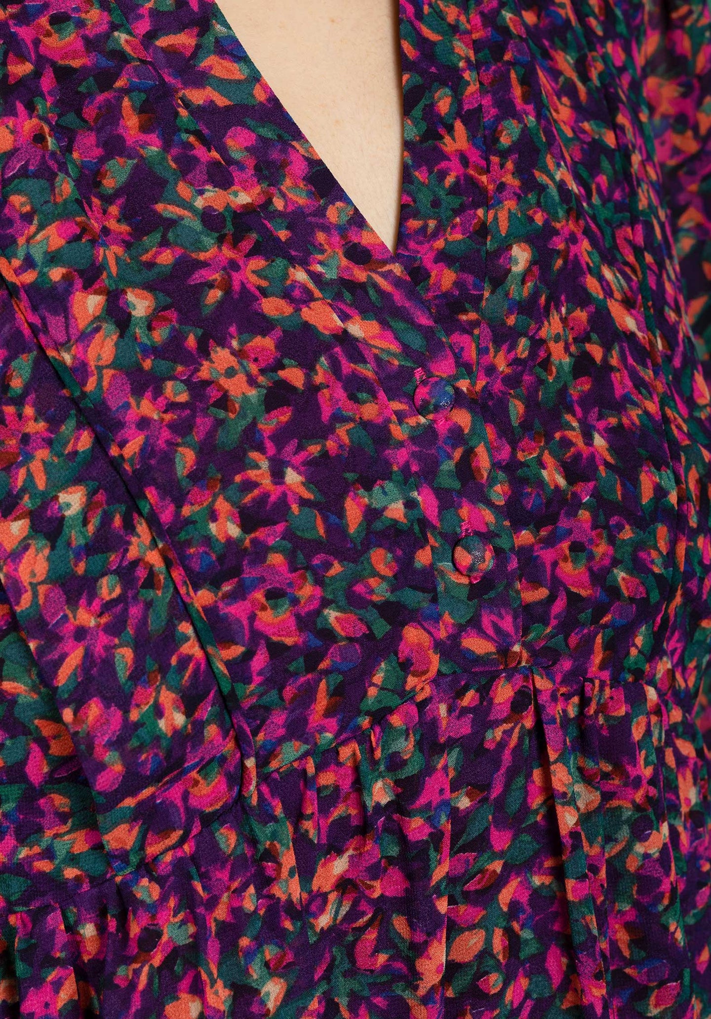 Dress  1970 Violet