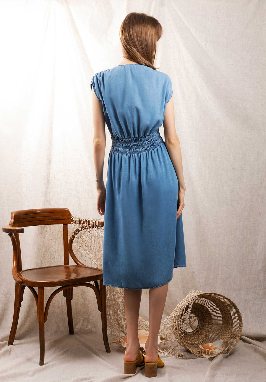 Dress Galaday Provencia-Blue