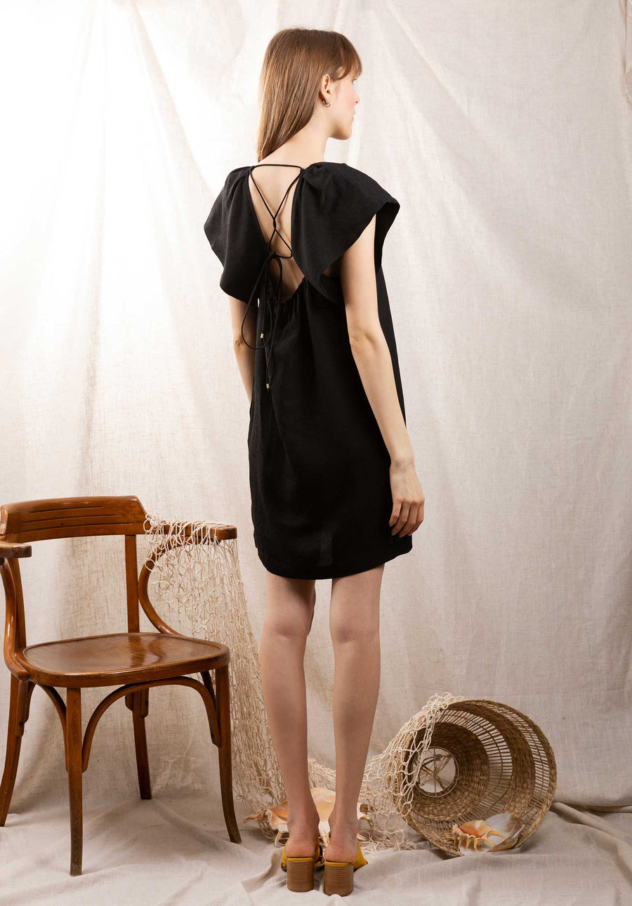 Dress Anaide 3eva35-v08021 Black