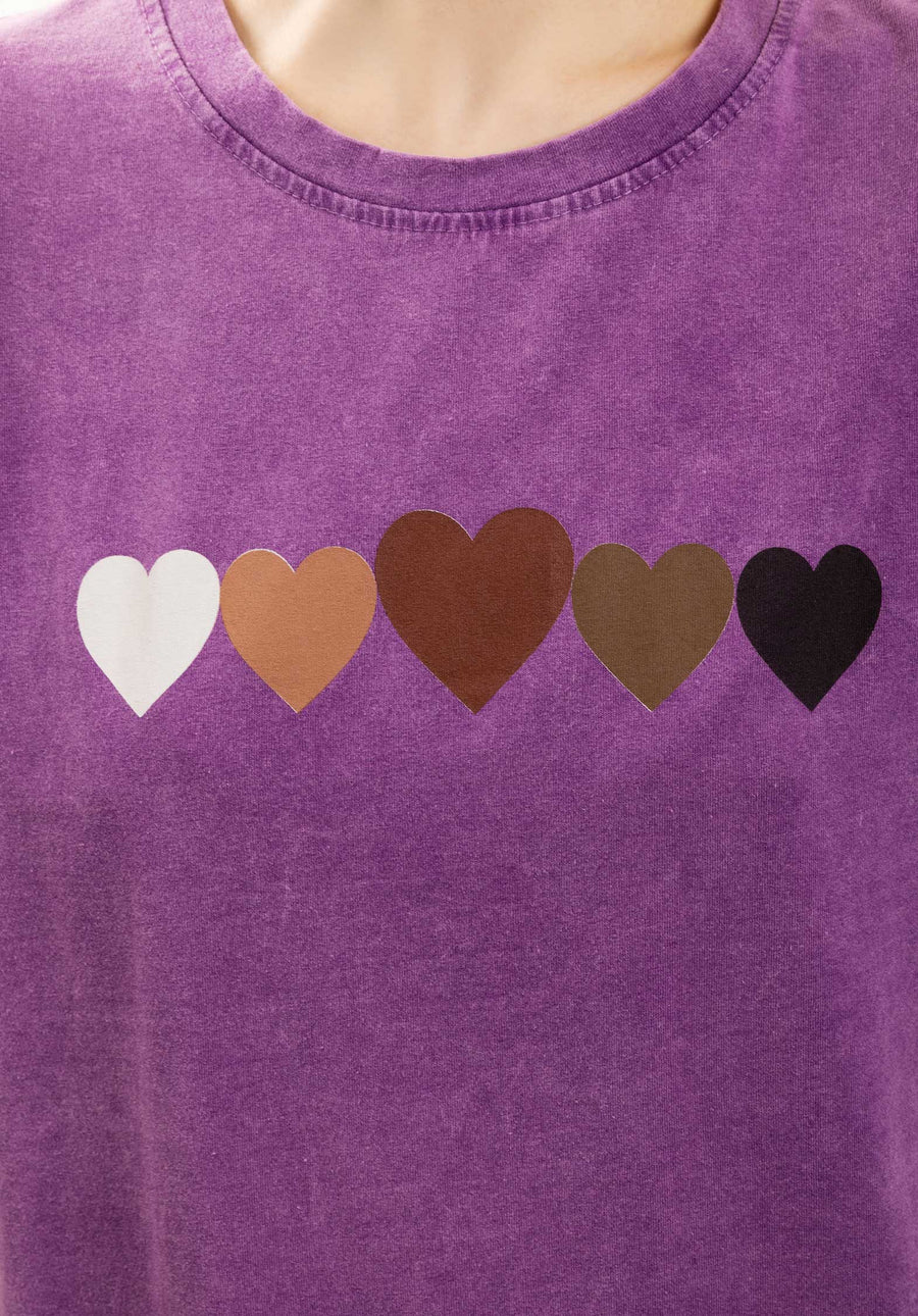 T-shirt 33077 Purple