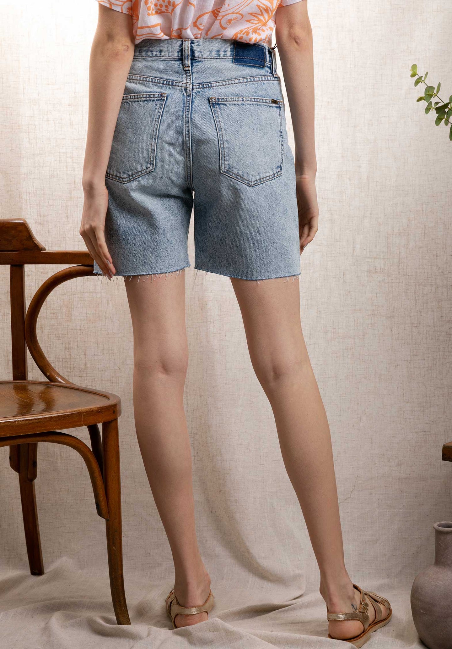 Short Reed Reedde Neige-Blue