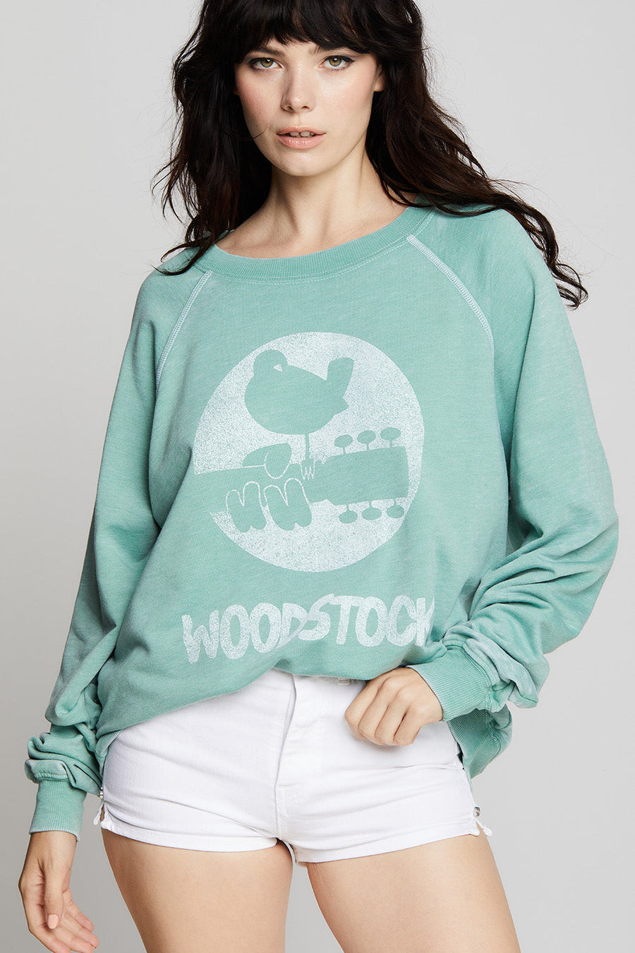 Woodstock Symbol Sweater 301322 Dill-Weed